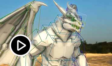 视频：在 3ds Max 中使用 CAT 和 Biped 设置龙的动画