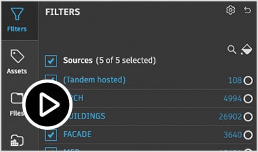 视频：Autodesk Tandem 过滤器演示